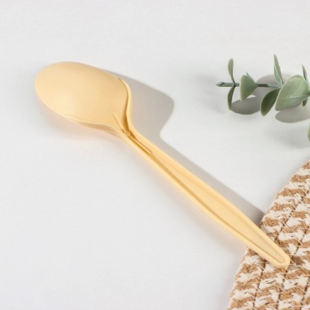 A dining room disposable “Bio Eco Premium M”, beige color-1