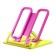 Book stand with Erichkrause Base, Neon Solid, plastic, yellow with pink
