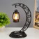 Nightlight "night lamp" LED from batteries 3XAG10 black 12x19x25 cm