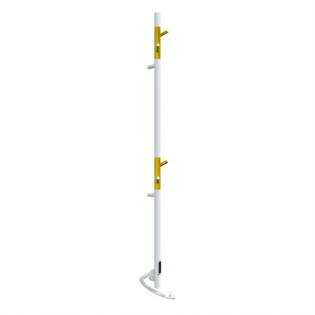 Towel Electric Laris Image, 150x1400 mm, 4 crossbars, univers., White-10