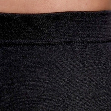 Female tights, from microfibers with thermal effect, black color, size 2-3