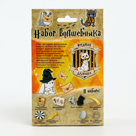 Set of the wizard "Friendly Faculty", 6 pcs.-6