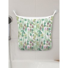 Organizer in a bath on suction cups 