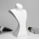 Bust for jewelry 14 × 11 × 23, white color