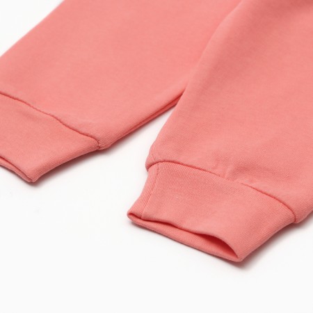 Kit for children (longshit, pants), peach color, height 62-4