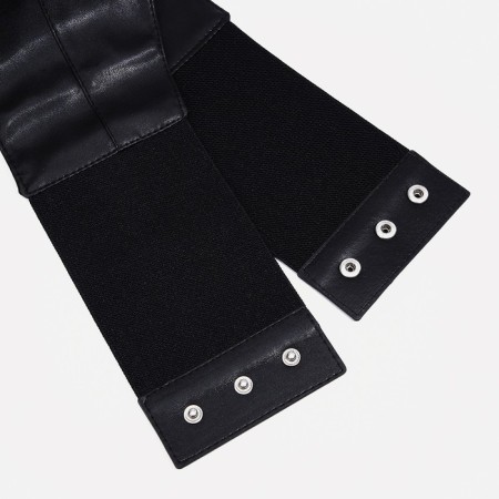 Buttons corset, height 10-15 cm, black color-7