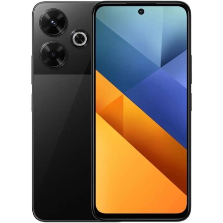 Smartphone Xiaomi Poco M6, 6.79 ", 6GB, 128GB, 108 MP, 2 MP, 2 SIM, NFC, 5030mach, black