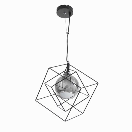 Causa "Cube in Cuba" 1x60W E27 Black 35x35x40 (100) cm