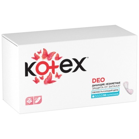 Kotex daily gaskets, ultra -thin deo, multorm 56 pcs.-1