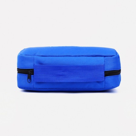 Road cosmetic bag, lightning department, hook, blue color-1