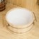 Wooden gang, 15 l, linden, plastic insert ft