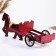 Mini-bar/stand for a bottle chariot, for 2 bottles of 38 x 15.5 x 11 cm