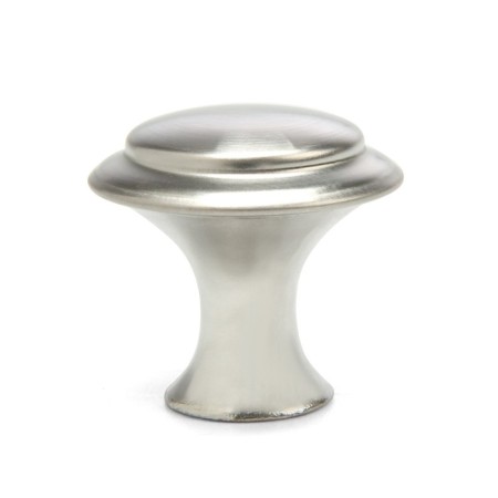 Handle button tundra, d = 23 mm, matte nickel color, 8 pcs tmp