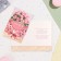 Postcard "Happy Anniversary!" Glitter, Congrev, Pink Roses, Gift, 19 x 29 cm