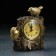 Two Two Two Two Two Clock, 14 x 9 x 20 cm, gold