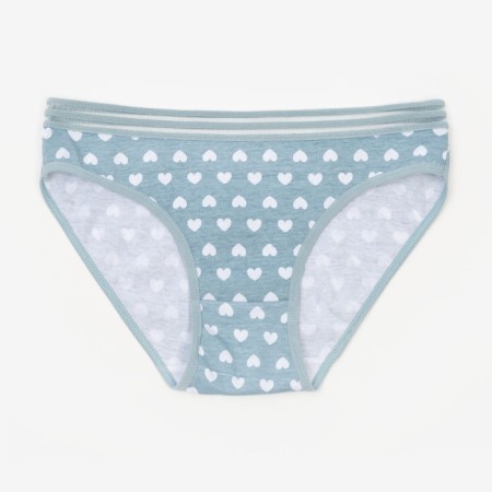 Panties female slips, mint color, rr 46-48