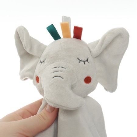 Toy - Comforter "Elephant Eli", rattle, eruption, crumb I-10