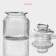 Glass Bank for bulk products "Lada", 550 ml, 11 × 14.5 cm