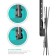 Black Black 32 "-80" Max. 68.2kg Ceiling Turn and Tilt 1004719
