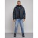 Sports male winter, size 58, dark blue color