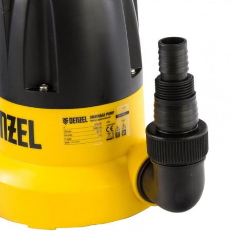 DRASTE DENSE for clean water Denzel DP500E, 500 W, rise 7 m, 7000 l/h, cable 10m-1