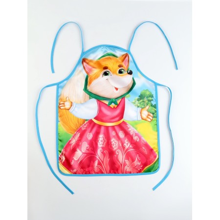 Carnival set "Fox-Settlement": apron and a scarf