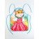 Carnival set "Fox-Settlement": apron and a scarf