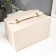 Casket to the leatherette for jewelry "Cream. Gloss and python" 13x21.5x15 cm
