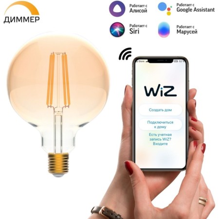 Smart lamp Gauss Smart Home G95 E27 Wi-Fi (1320112)-9