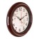Watching clock, interior "roses", silent, d-21 cm
