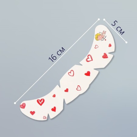 Tattoo on the body color "Freckle. Cupid" 16x5 cm-1