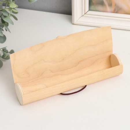 Casket wood under painting Tubus "Subtle sheet" 19x4x4 cm-2