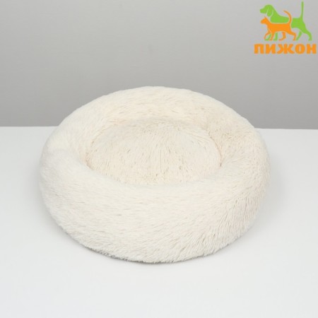 Lesser for dogs and cats, long fur, 60 x 60 x 20 cm, milk-1