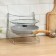 Storage for storage of a frying pan, 24 × 27 × 26 cm, color chromium