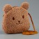 Soft bag "Bear". Brown color