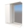 Cabinet-mirror Leon 60, left, white color, 15 x 60 x 70