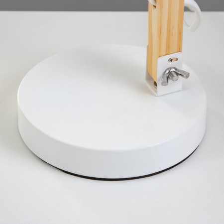 Bend table lamp E14 40W white 22x14x42cm Risalux-3