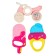 A set of rattles "Bright mood", with elastic elements, 3 pcs, crumb me