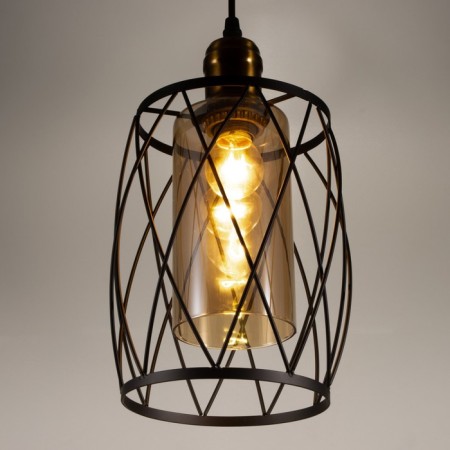Lamp Bayerlux 2112/1bk E27 40W Black 15x15x100 cm-1