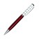 Gift handle, ball "mosaic" in a plastic case, rotary, burgundy-white