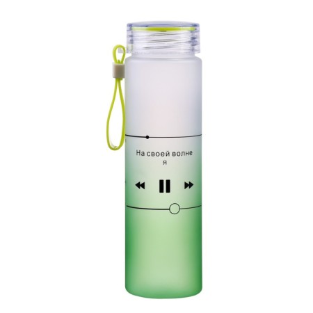 Water bottle, 460 ml, "on its wave"