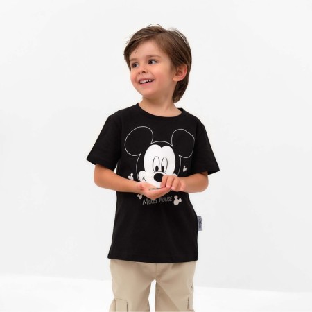 Children's T-shirt Disney "Mickey Mouse", height 110-116 (32), black