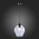 STL LUCE Sus. SL1188.413.01. Idesia. 1x60 W, E27, 23x23x29.6 cm, black color
