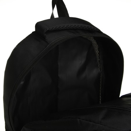 Youth backpack from lightning textiles, 5 pockets, black/gray color-5