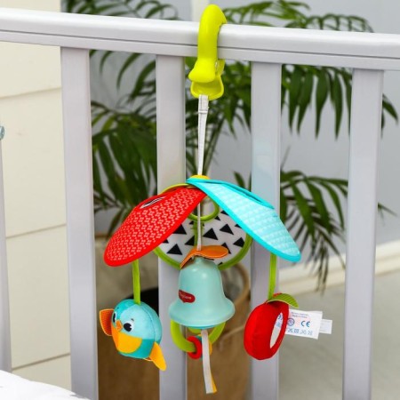 Musical pendant "Sunny Polyanka" on a crib/stroller-1