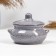 Borisovsky ceramics “Fog”, 500 ml, 13 × 9.5 cm, ceramics, gray baking pot