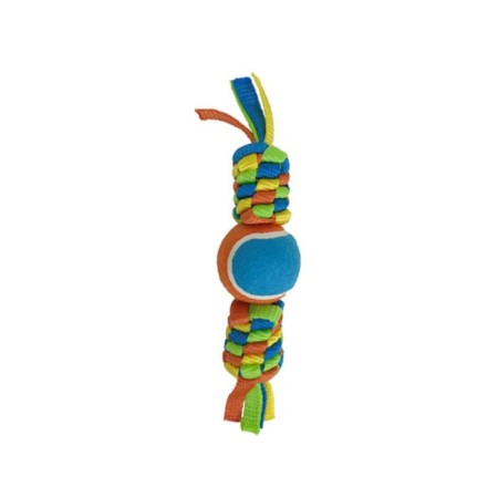 Petpark toy "braid" for dogs, with a tennis ball, 6 cm