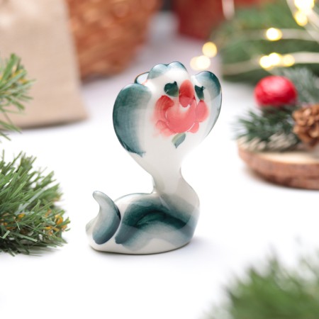 Souvenir "Vasilisa Snake", Gzhel, Color, 8.5 cm-3