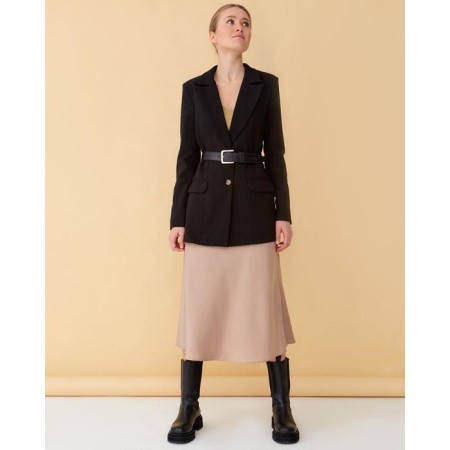 Women's skirt Minaku: Enjoy Color Ecrury, Rr. 44-4