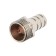 Zein fitting, 1/2 "x 14 mm external thread, nickelled brass, packing 100 pcs.